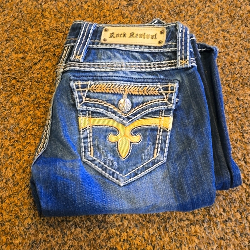 Rock revival jeans